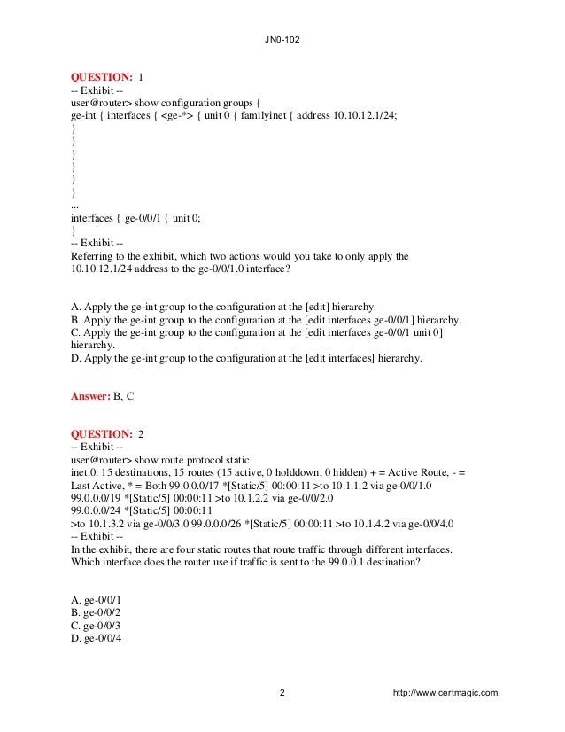 JN0-335 Originale Fragen
