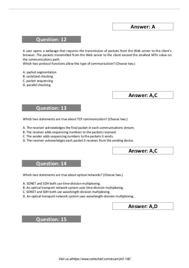 Jn0-102 preparation guides