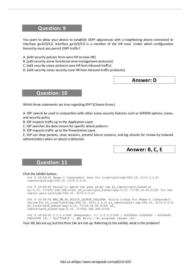 JN0-214 Trainingsunterlagen
