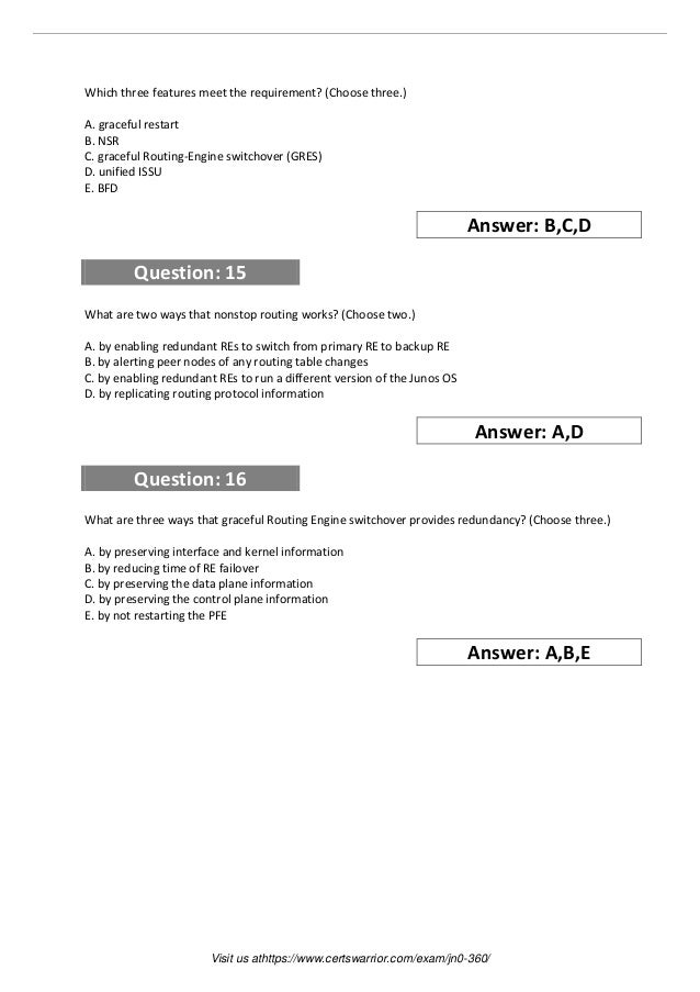 JN0-664 Exam Fragen