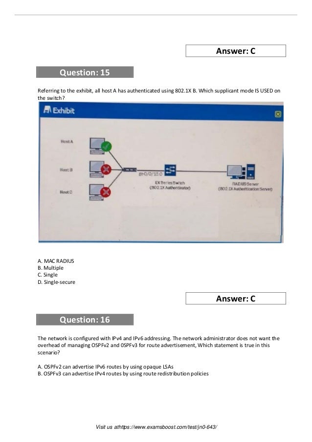 JN0-363 Lernressourcen | Maxtic