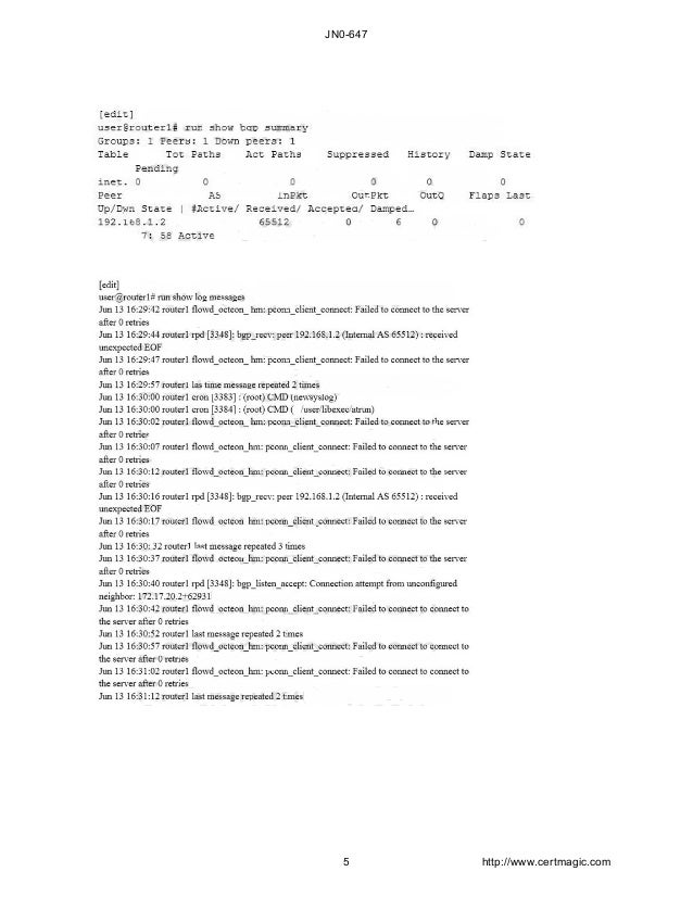 JN0-664 Lerntipps