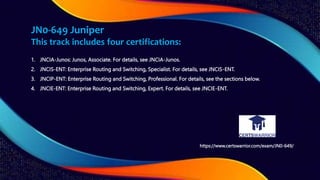 thumbnail image 2 of Juniper JNCIP-SP JN0-661 Exam Q&A + SIM Study Guide – Service Provider Routing And Switching 2 of 5