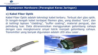 Kabel Cladding JNA Menentukan Spesifikasi Perangkat Jaringan.pptx