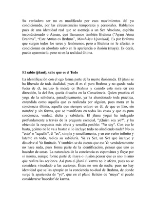 Jñana yoga. El yoga de la sabiduría (Una aproximación a la esencia del ...