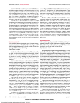 Jnc 8 guidelines for management of high blood pressure: Lets compare ...