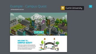 Example - Campus Quest
campusquest.com.au
15
 
