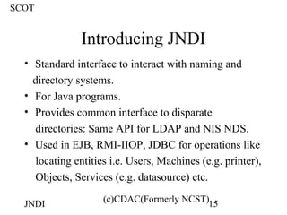 Jndi | PPT