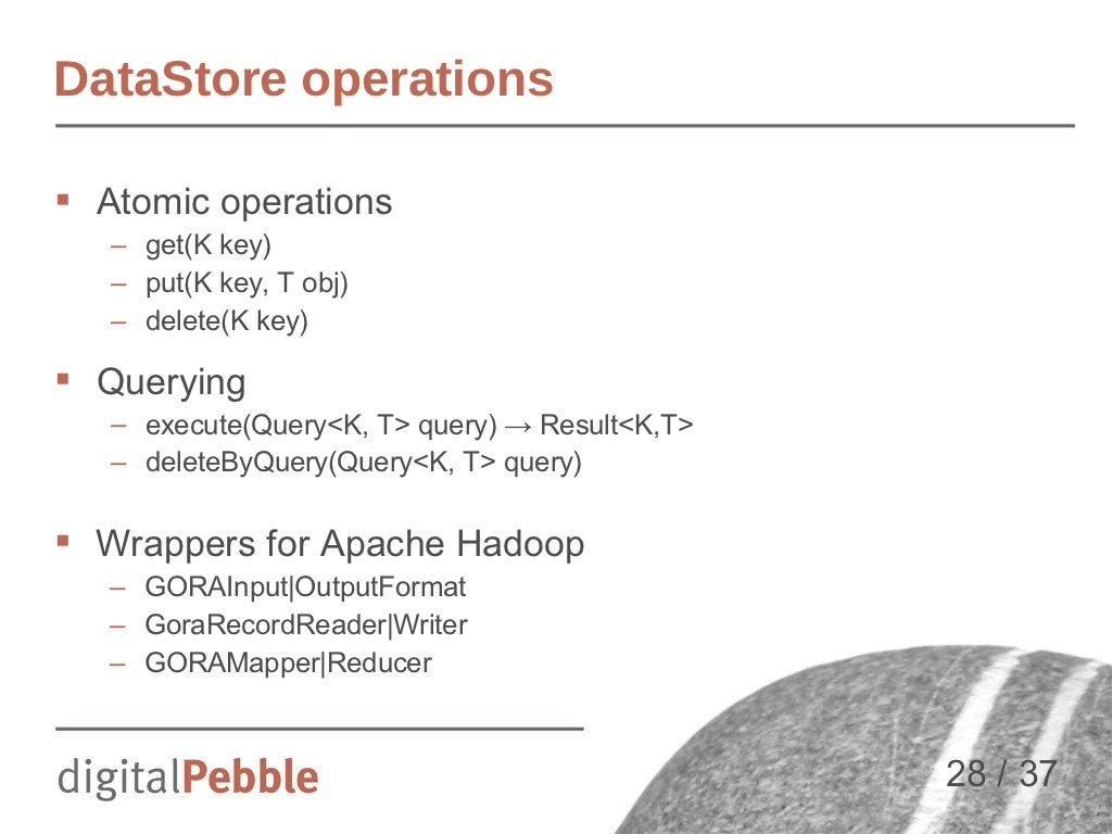 DataStore operations Atomic operations