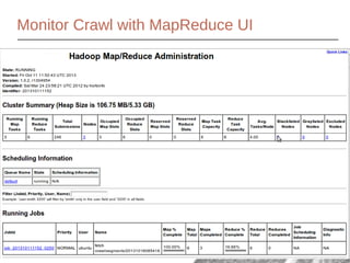 Monitor Crawl with MapReduce UI

15 / 43

 