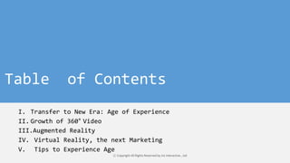 JnJ Interactive Insight Report_Age of Experience 2016.05