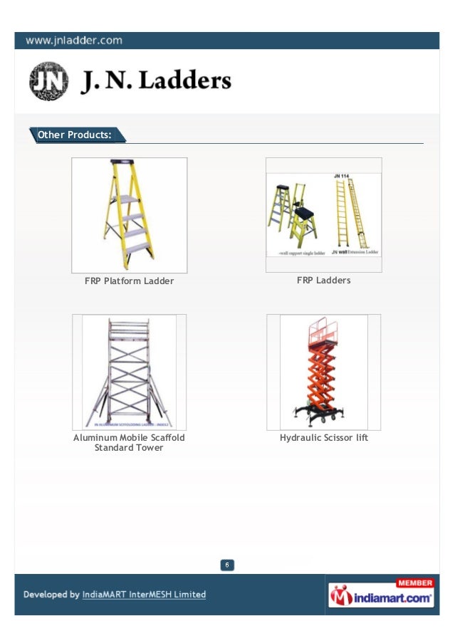 J. N. Ladders, Hyderabad, Industrial Ladders