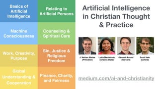 Artificial Intelligence in Christian Thought and Practice | PDF