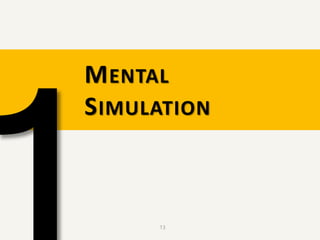 MENTAL
SIMULATION
13
 