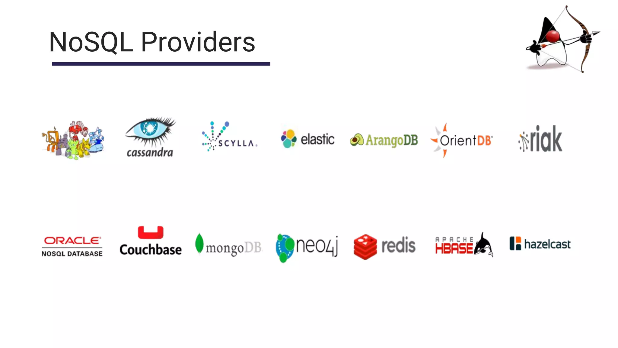 NoSQL Providers
 