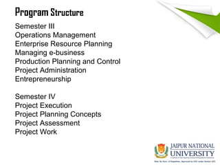 MBA in Project Management | PPT
