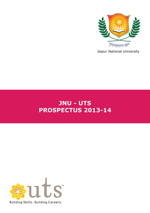 Jnu brochure | PDF