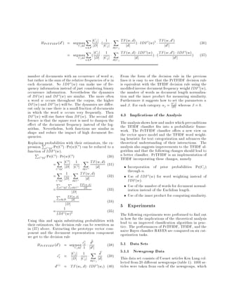 A Probabilistic Analysis of the Rocchio Algorithm with TFIDF for Text Categorization