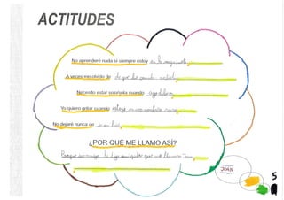 Joan.  Auto-Descripción. 3r A CURS 2014-15