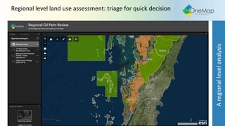 Regional level land use assessment: triage for quick decision
Aregionallevelanalysis
 