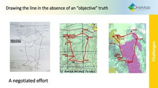 Drawing the line in the absence of an “objective” truth
Challenges
A negotiated effort
 