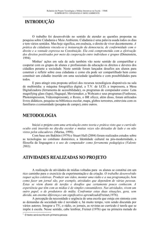 Joana  RelatóRio Parcial Setembro