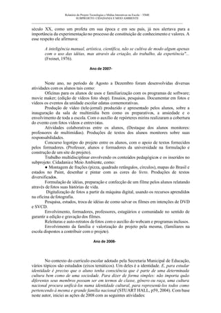 Joana  RelatóRio Parcial Setembro