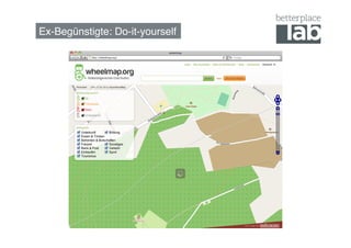 Ex-Begünstigte: Do-it-yourself!