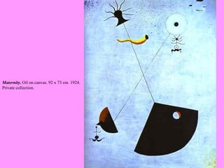 Maternity.  Oil on canvas. 92 x 73 cm. 1924. Private collection.   