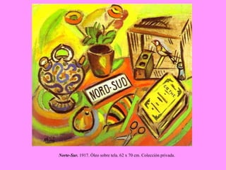 Norte-Sur.  1917. Óleo sobre tela. 62 x 70 cm. Colección privada.   