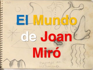 El Mundo
de Joan
Miró
 