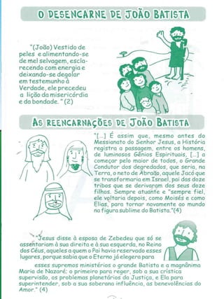Cartilha Joao batista -Aula especial