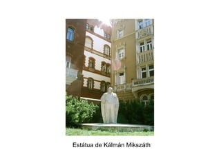 Estátua de Kálmán Mikszáth 