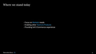 One web Products and Worldwide Scalability 