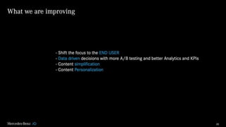 One web Products and Worldwide Scalability 