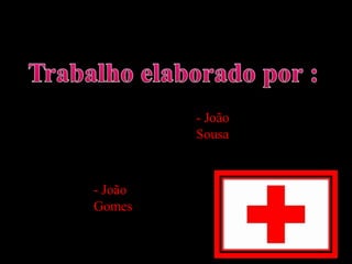 Trabalho elaborado por :- João Sousa - João Gomes