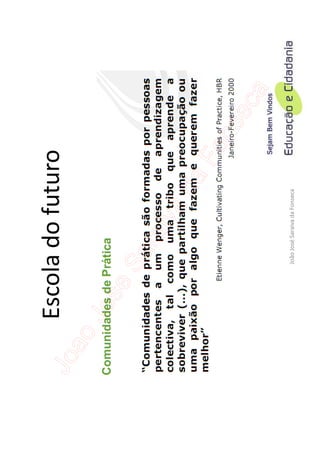 Escola do futuro




     João José Saraiva da Fonseca
 