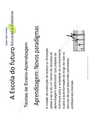 A Escola do futuro




      João José Saraiva da Fonseca
 