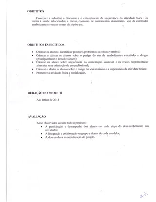 Plano Gestão EE João Pedro Ferraz