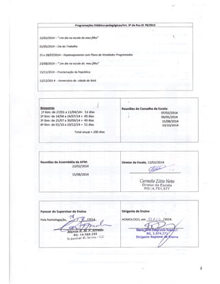 Plano Gestão EE João Pedro Ferraz