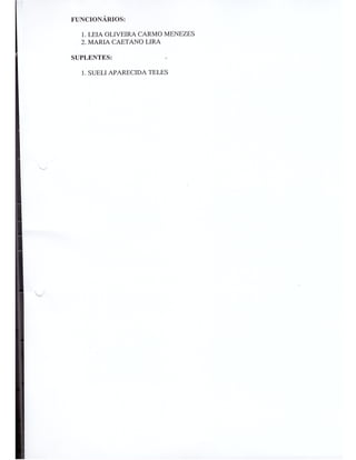 Plano Gestão EE João Ribeiro da Silveira