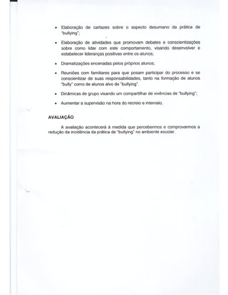 Plano Gestão EE João Ribeiro da Silveira