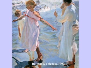 Bathtime, Valencia. 1909.  