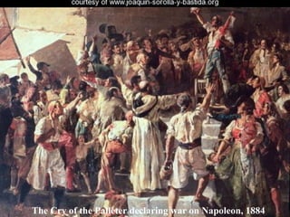 The Cry of the Palleter declaring war on Napoleon, 1884 