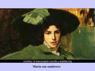 Maria con sombrero 