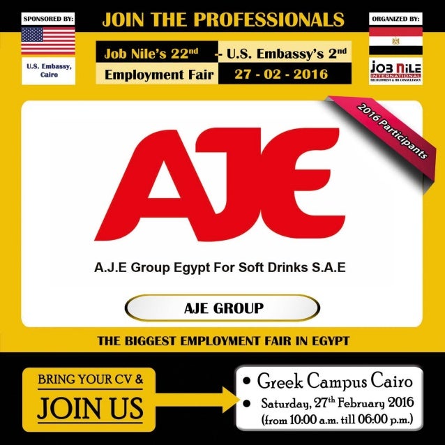 #THE_BIGGEST_EMPLOYMENT_FAIR_IN_EGYPT - Job niles 22nd employment fai…