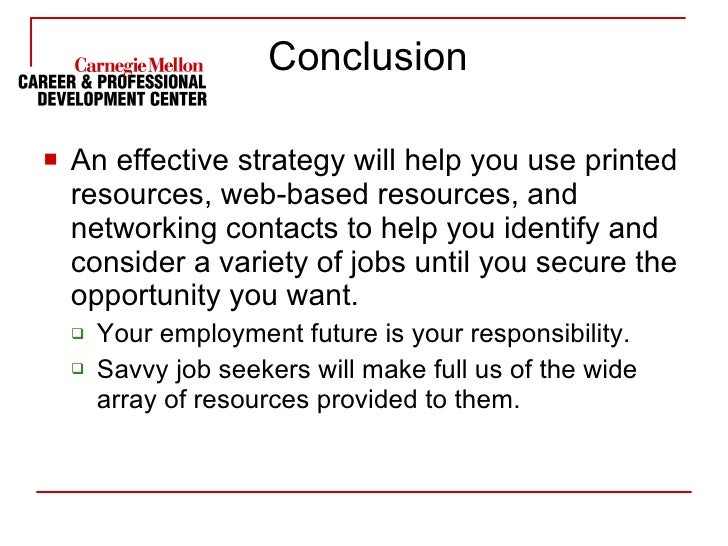 Job Search Strategies