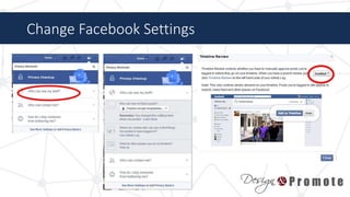 Change Facebook Settings
 