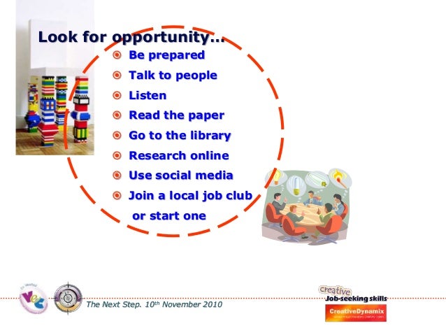 job seeking skills being creative when looking for employment job seeking skills