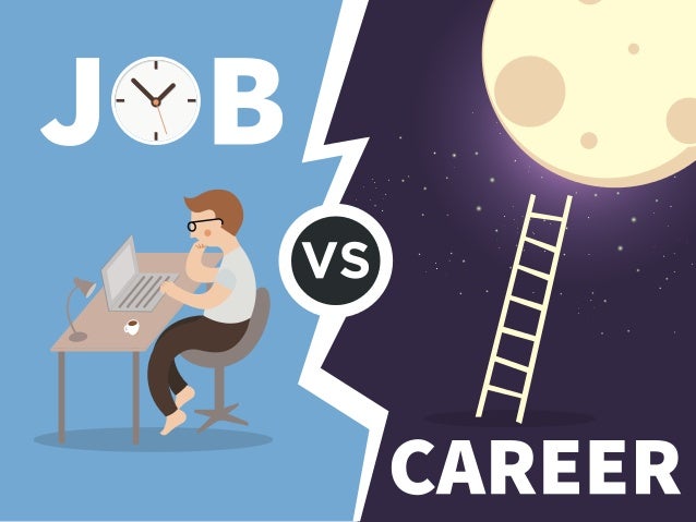 job versus career